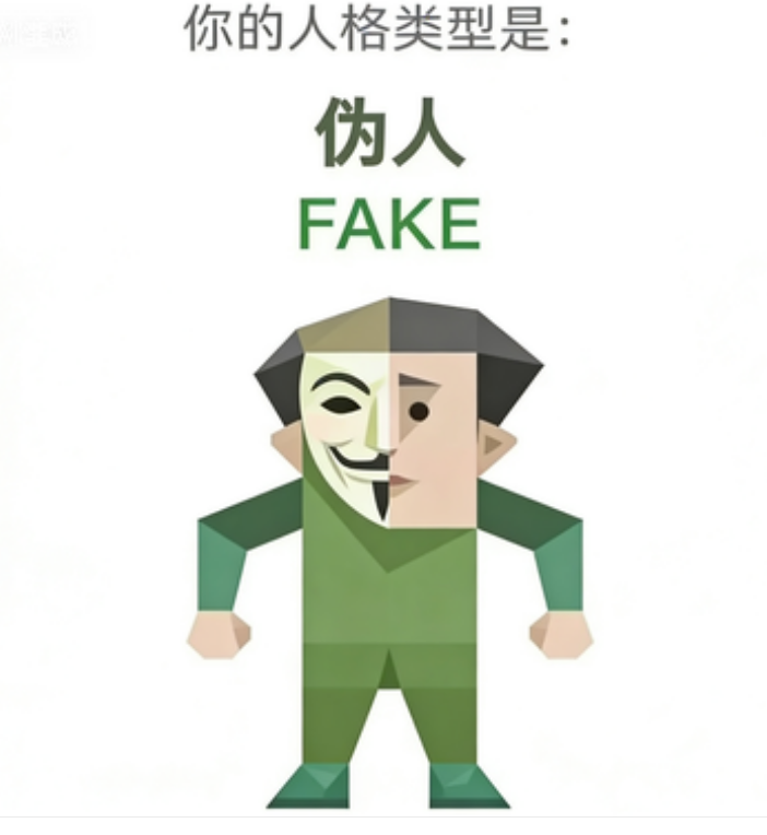 SBTI测试人格之伪人